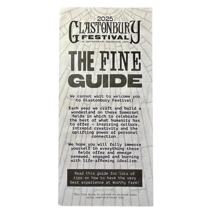 2025 Glastonbury Festival: The Fine Guide