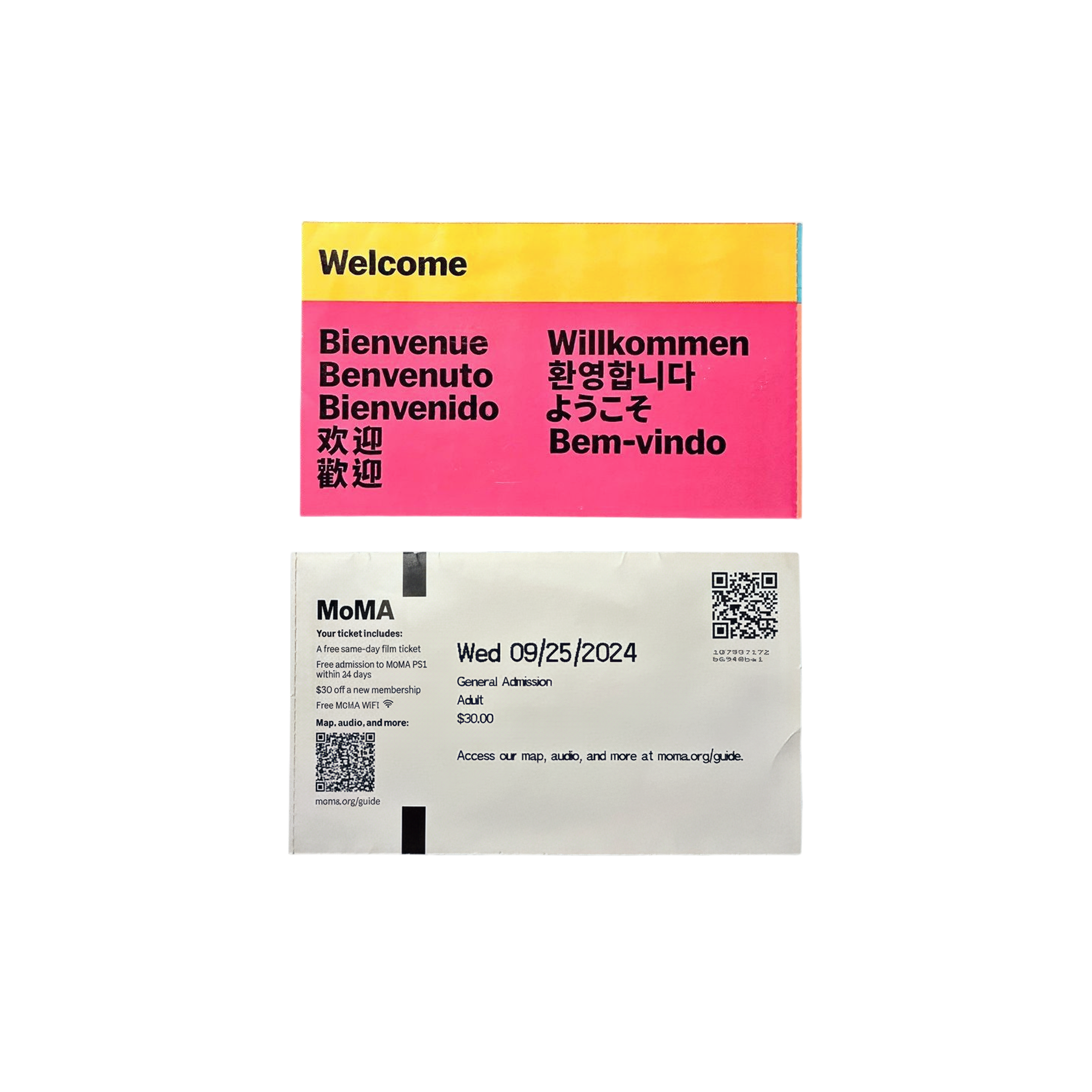 MoMA General Admission Ticket, 25 September 2024